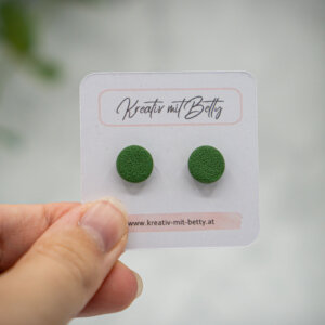 handgemachte ohrstecker aus polymer clay von kreativ mit betty