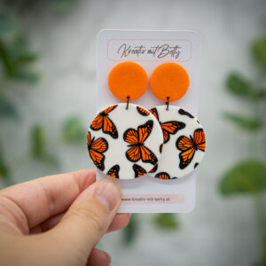 handgemachte ohrringe aus polymer clay von kreativ mit betty