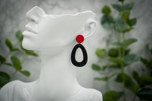 handgemachte ohrringe aus polymer clay von kreativ mit betty