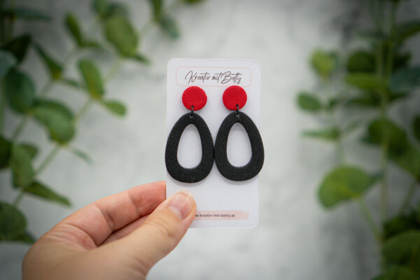 handgemachte ohrringe aus polymer clay von kreativ mit betty