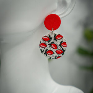 handgemachte ohrringe aus polymer clay von kreativ mit betty