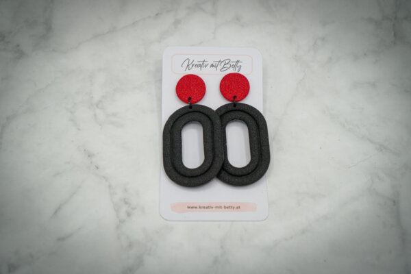 handgemachte ohrringe aus polymer clay von kreativ mit betty