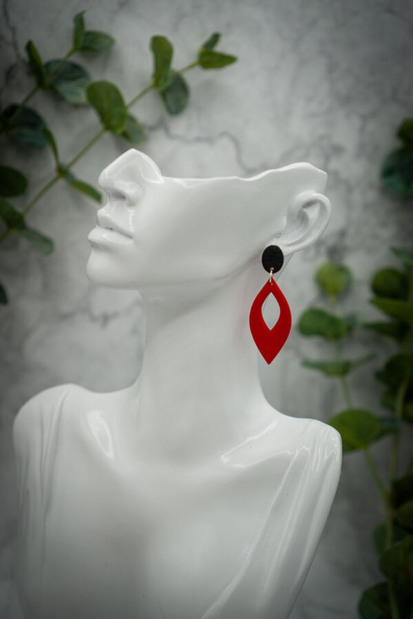 handgemachte ohrringe aus polymer clay von kreativ mit betty