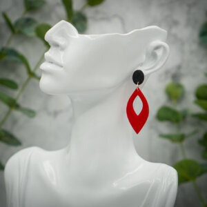 handgemachte ohrringe aus polymer clay von kreativ mit betty