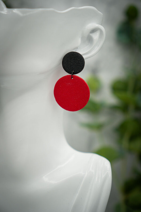 handgemachte ohrringe aus polymer clay von kreativ mit betty