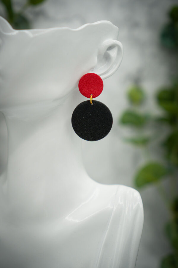 handgemachte ohrringe aus polymer clay von kreativ mit betty
