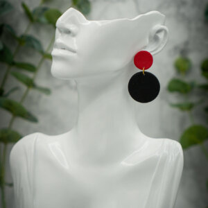 handgemachte ohrringe aus polymer clay von kreativ mit betty