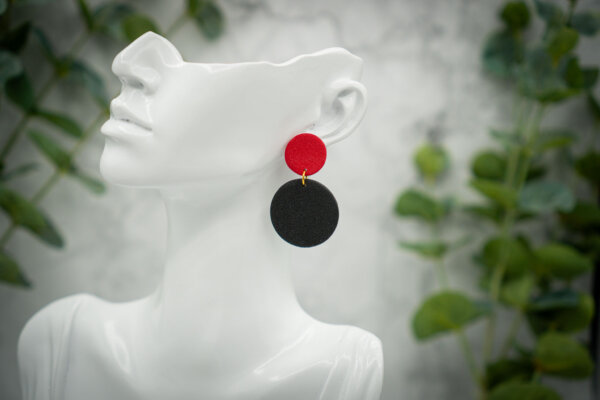 handgemachte ohrringe aus polymer clay von kreativ mit betty