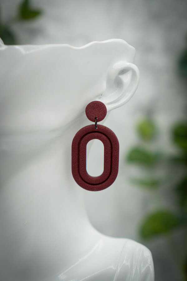 handgemachte ohrringe aus polymer clay von kreativ mit betty