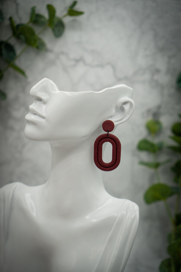 handgemachte ohrringe aus polymer clay von kreativ mit betty