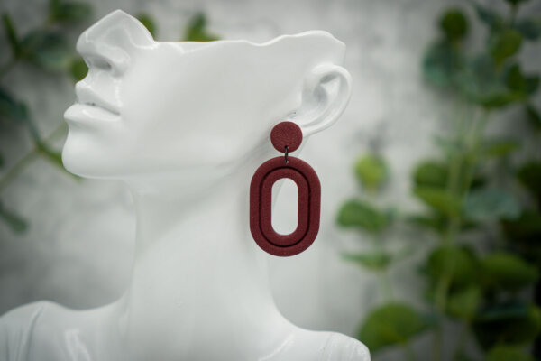 handgemachte ohrringe aus polymer clay von kreativ mit betty
