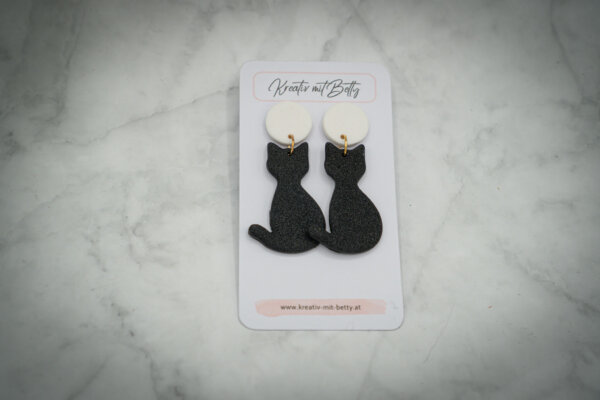 handgemachte ohrringe aus polymer clay von kreativ mit betty