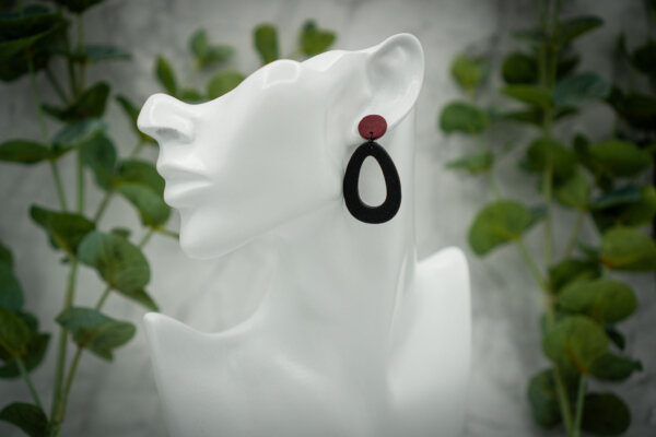 handgemachte ohrringe aus polymer clay von kreativ mit betty