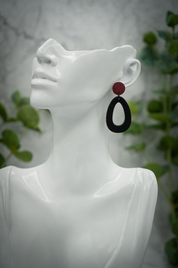 handgemachte ohrringe aus polymer clay von kreativ mit betty