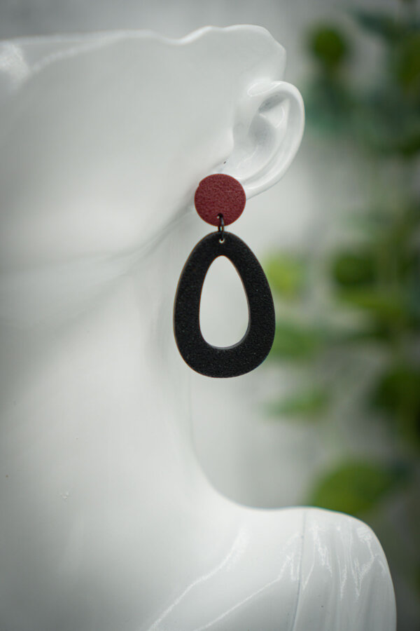 handgemachte ohrringe aus polymer clay von kreativ mit betty