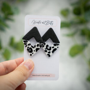 handgemachte ohrringe aus polymer clay von kreativ mit betty