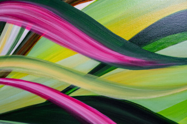 Acrylmalerei auf Leinwand von Bettina Luger - Kreativ mit Betty