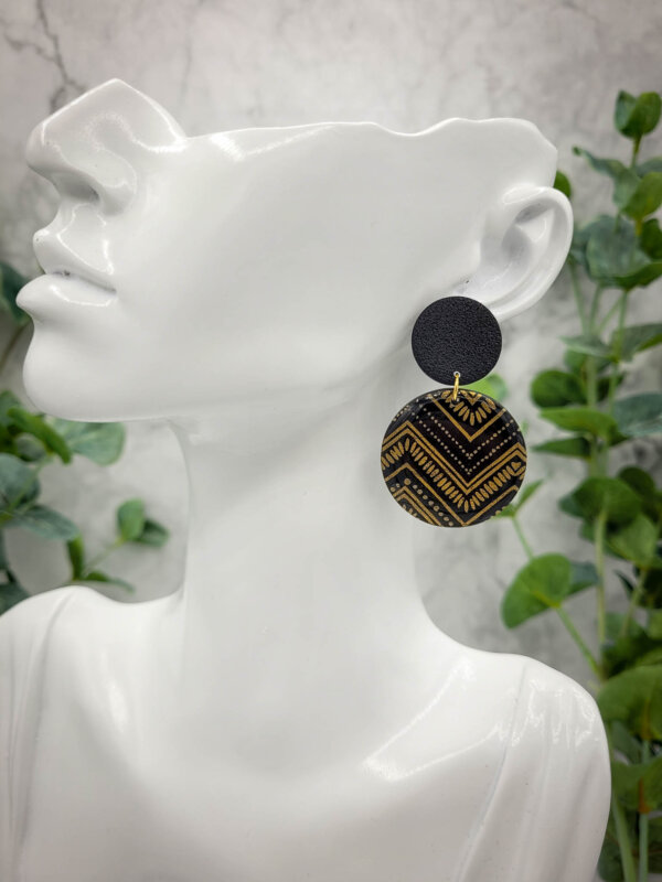 handgemachte ohrringe aus polymer clay von kreativ mit betty